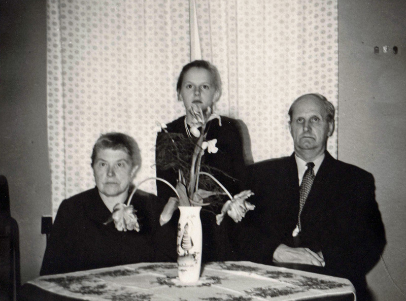 Ellen, Margareta och Lars Öhrling